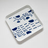 Journey - 21cm Square Tray (White)