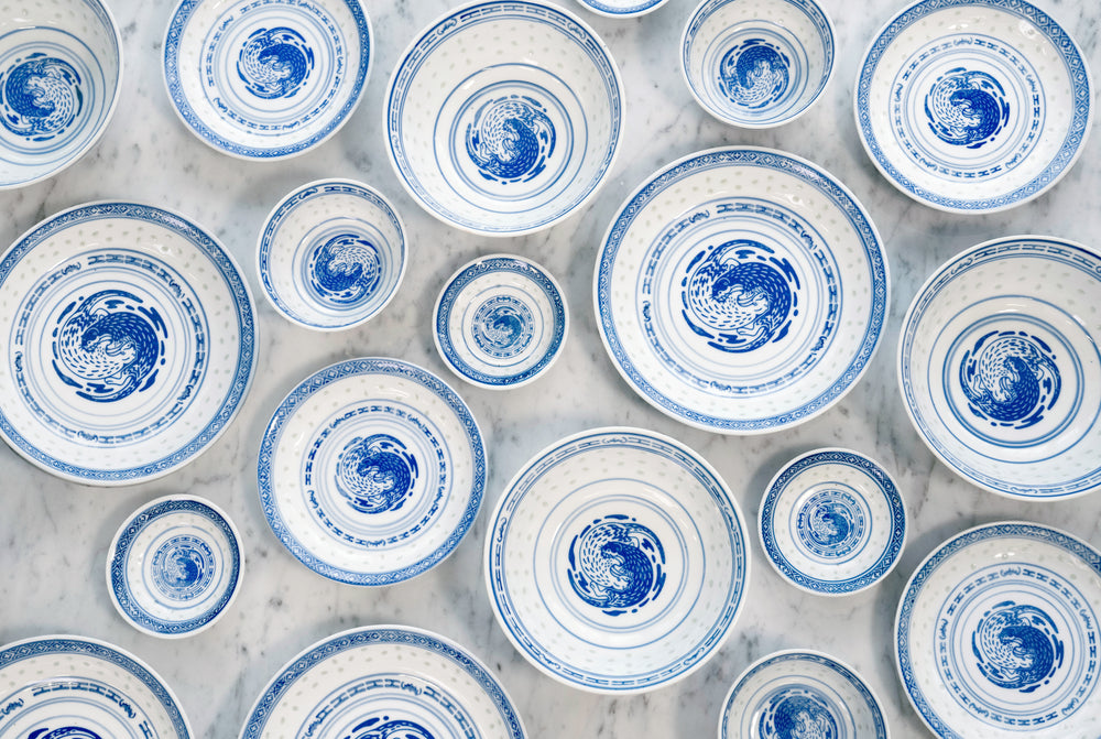 Otters Rice Grain Porcelain