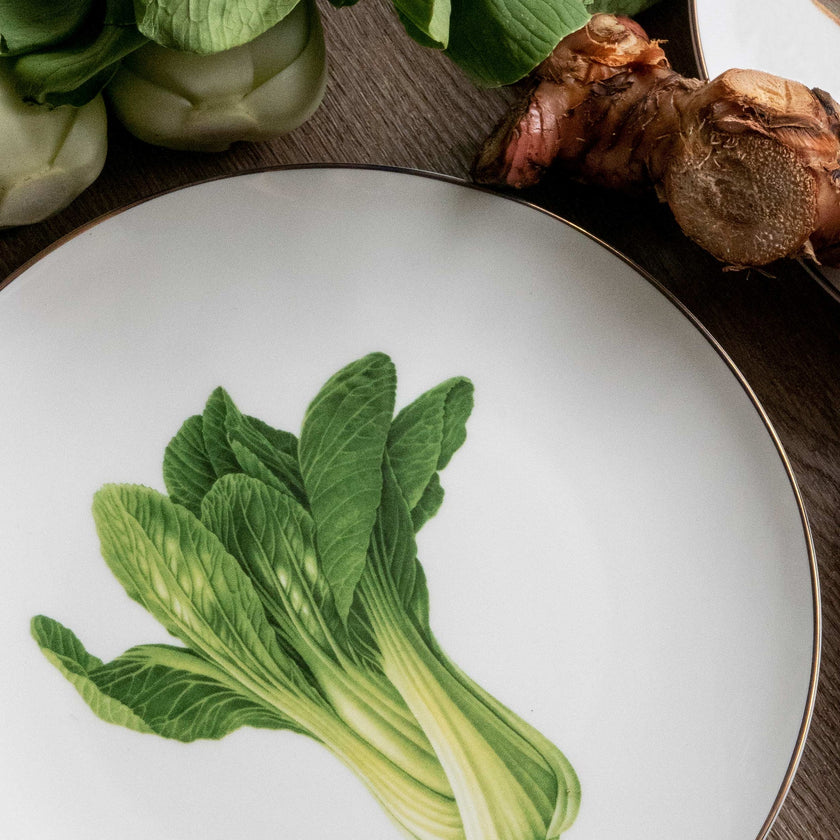 Pasar Botanica - Bokchoy 8 Inch Plate
