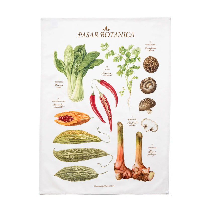 Pasar Botanica - Tea Towel