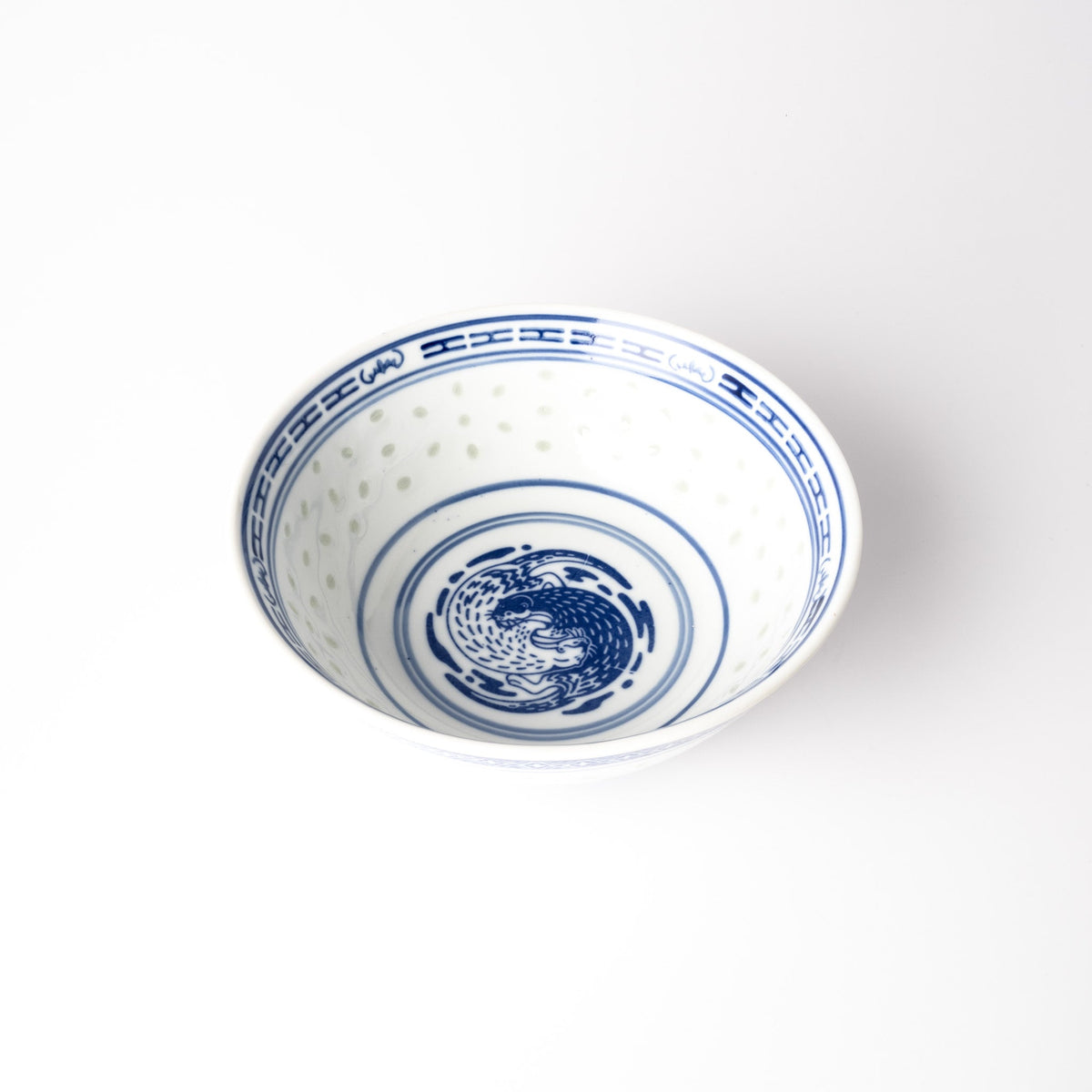 Otters Rice Grain Porcelain - Noodle Bowl (Set of 2)