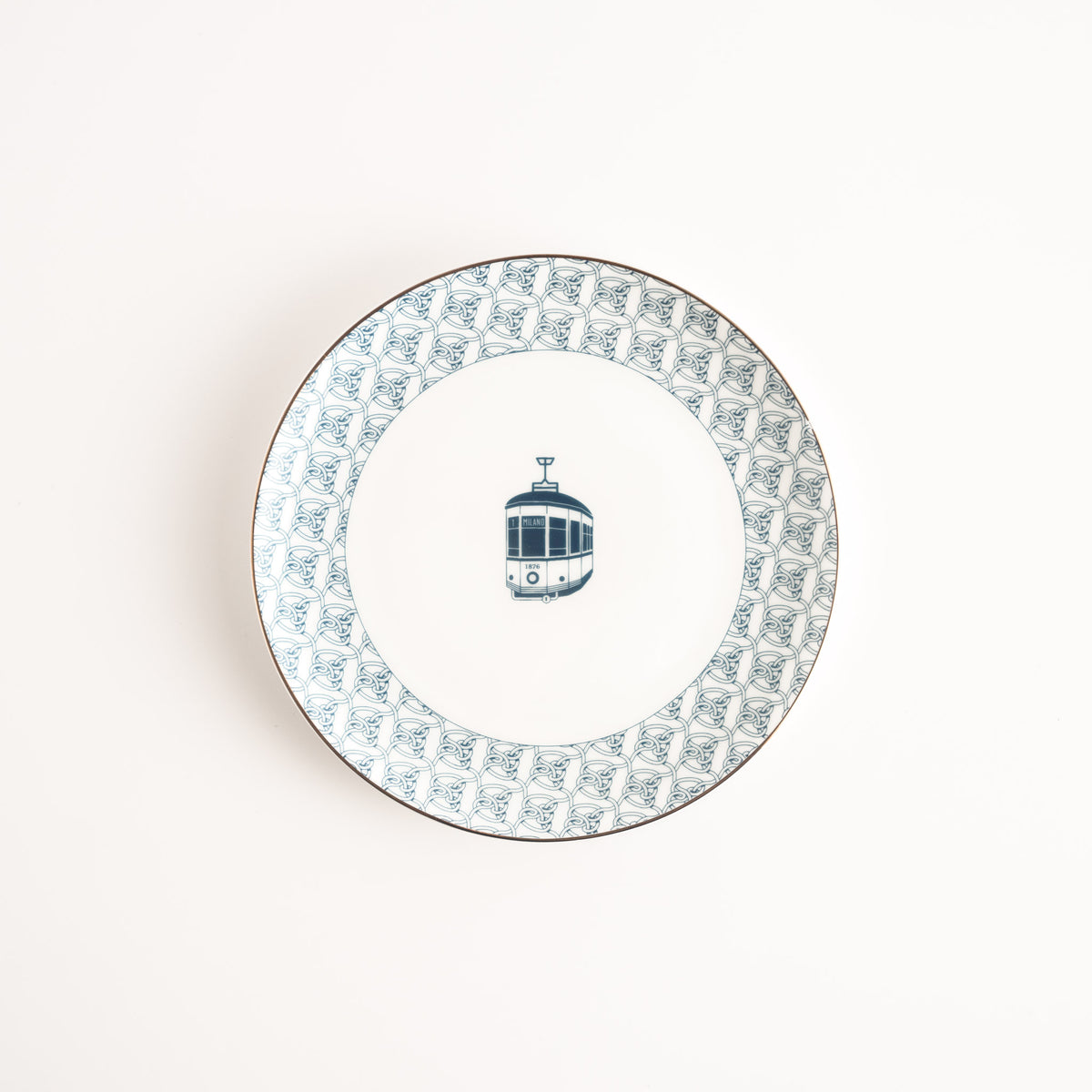 The Milan Tram - 6 inch Plate