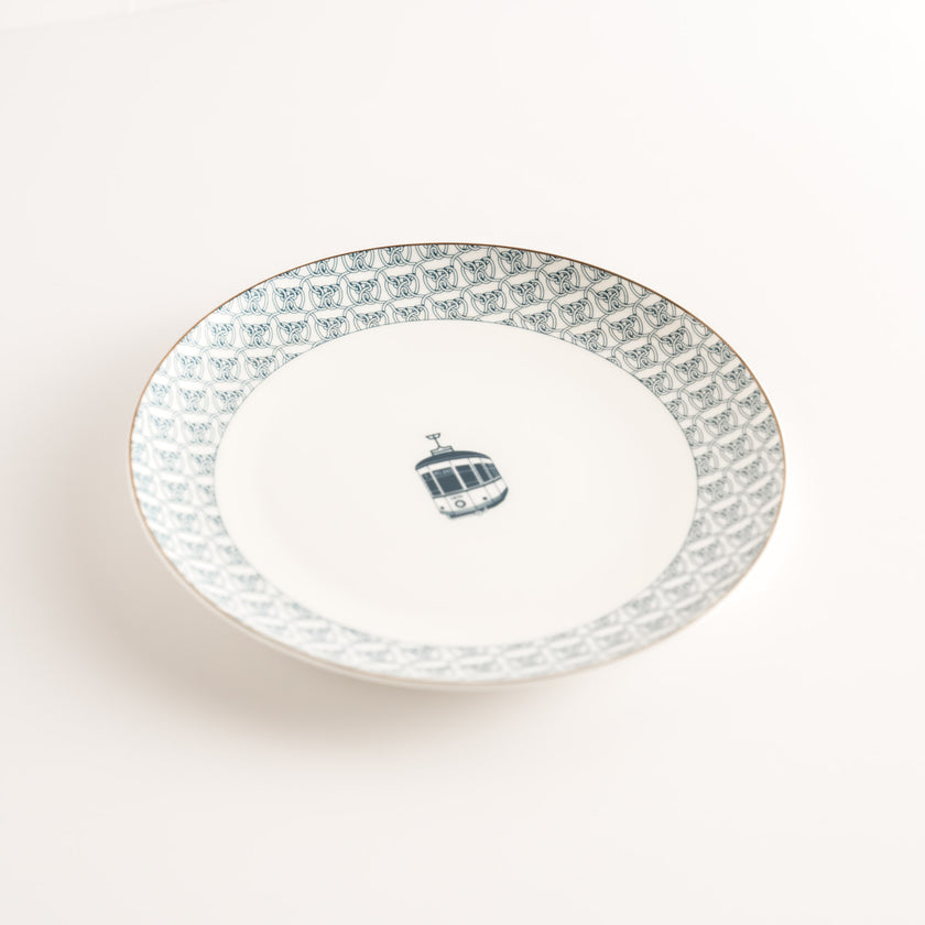 The Milan Tram - 8 inch Plate
