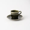 OVAL Cup & Saucer (Olive)