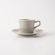 OVAL Cup & Saucer (Gray)