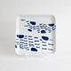 Journey - 21cm Square Tray (White)